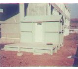 Rectangular underground tank with pump house — 35,000 L